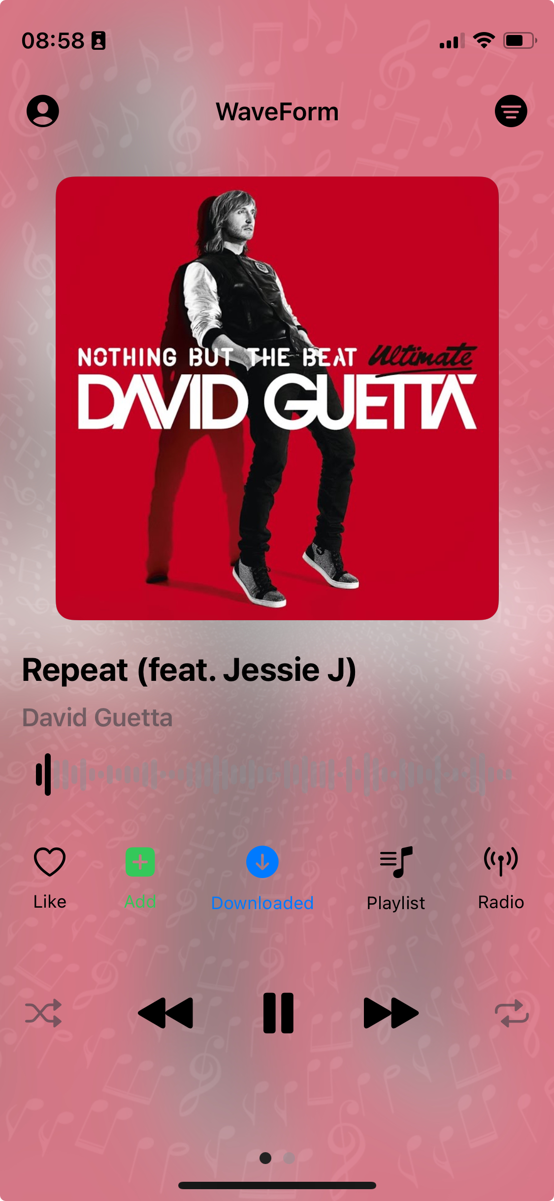 WaveForm on iOS
